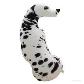 Peluche chien dalmatien couché 83 cm