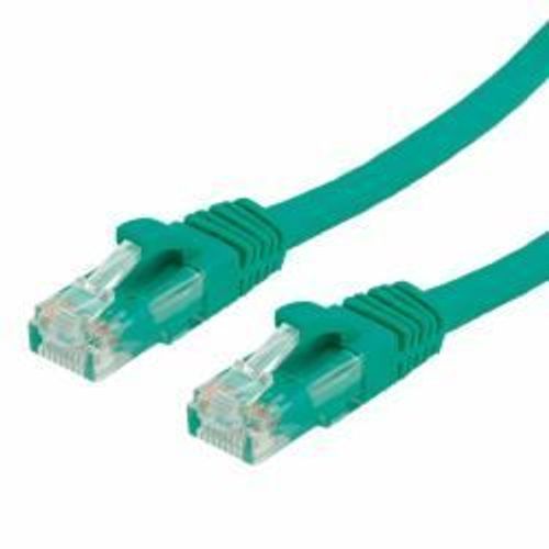 VALUE - Cordon de raccordement - RJ-45 (M) pour RJ-45 (M) - 1 m - UTP - CAT 6a - moulé, sans crochet - vert, RAL 6016