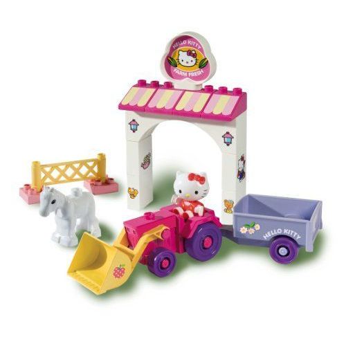 Mgm - 108658hk - Jeu De Construction - Hello Kitty - 18 Pi Ces