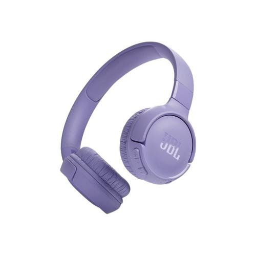 JBL TUNE 520BT - Écouteurs avec micro - sur-oreille - Bluetooth - sans fil - violet