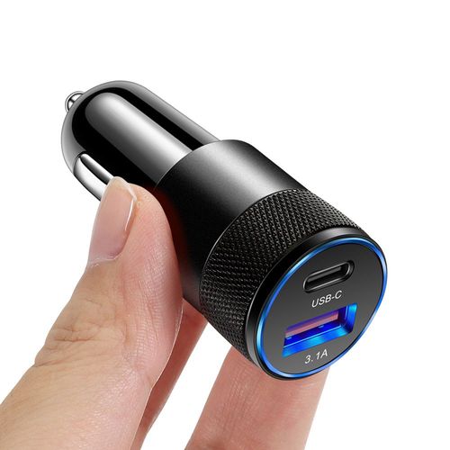 Chargeur De Voiture 70w Pd Usb Type C, Charge Rapide, Adaptateur Pour Iphone 14 13 12 Xiaomi Huawei Samsung S21 S22