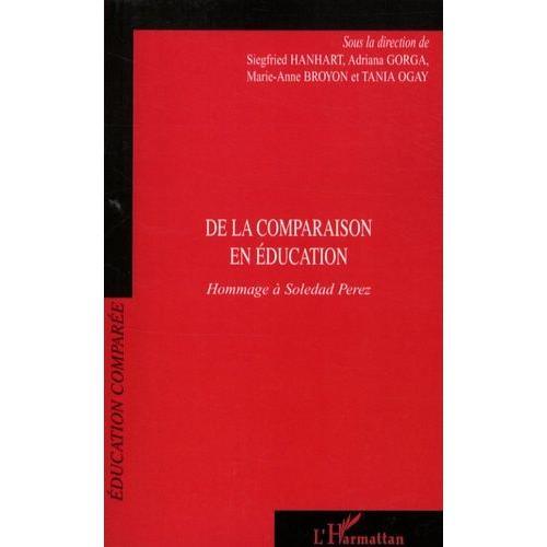 De La Comparaison En Éducation - Hommage À Soledad Perez