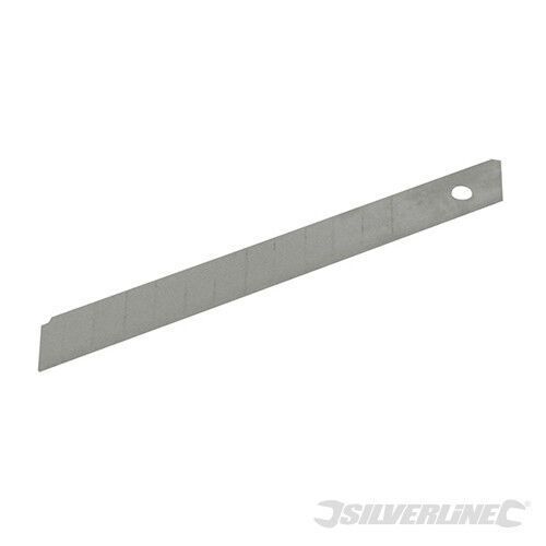 10 lames sécables pour Cutters - 9 mm - SILVERLINE