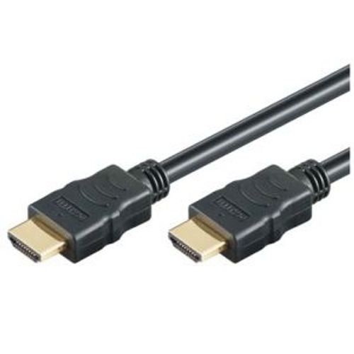 M-CAB - Câble HDMI avec Ethernet - HDMI mâle pour HDMI mâle - 15 m - noir - support 4K