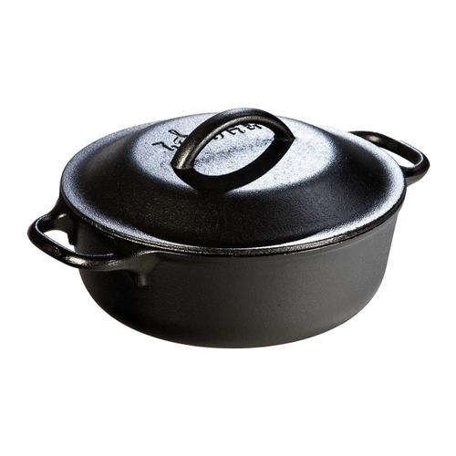 Lodge ? Cocotte En Fonte Naturelle 1,9 Litre ? Tous Feux ? Made In Usa