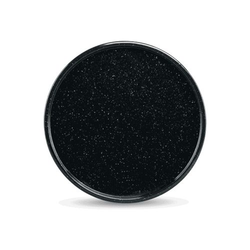 Graniteware | Plateau Rond En Acier Émaillé | 29cm | Noir