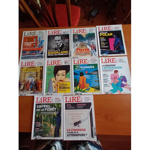 Lot De 26 Revues Lire Entre 2017 Et 2020