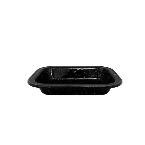 Graniteware - Plat À  Four Rectangulaire En Acier Émaillé - Noir