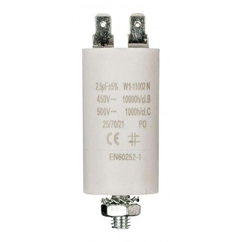 FIXAPART Condensateur Standard Permanent 2.5uf / 450 v Micro Farad Cosse 2.5 mf µf