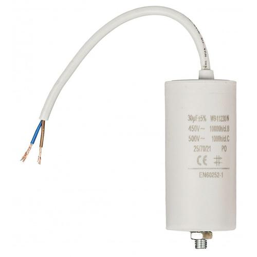 FIXAPART Condensateur 30.0uf / 450 V + cable Condo fil 30 mf micro farad