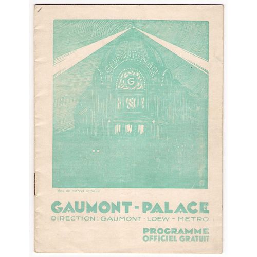 Gaumont - Palace 1927 * Ben-Hur De Fred Niblo * Avec Ramon Novarro * 16 Pages * 18x13,5 Cm * Petit Livret De Cinéma Sur Le Film * Péplum
