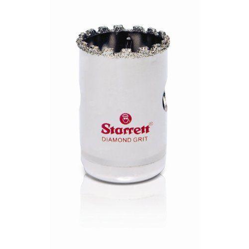 Starrett D0034 Scie-cloche diamant pour céramique et matériaux abrasifs 19 mm