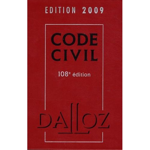 Code Civil 2009 - (1 Cd-Rom)