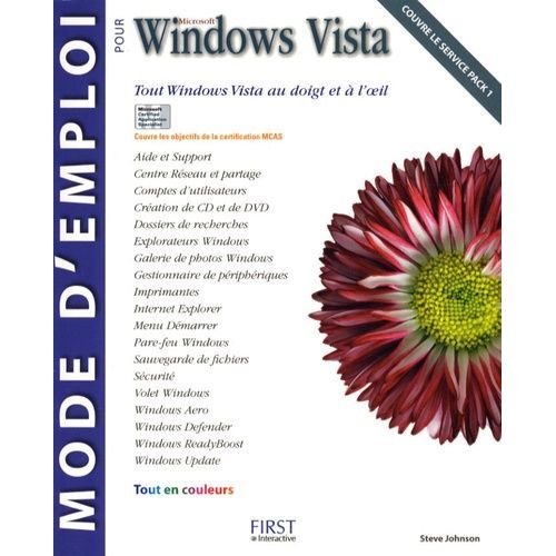 Mode D'emploi Pour Windows Vista