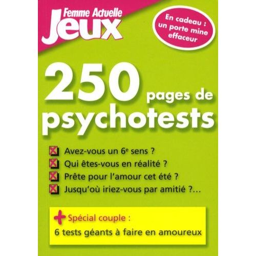 250 Pages De Psychotests