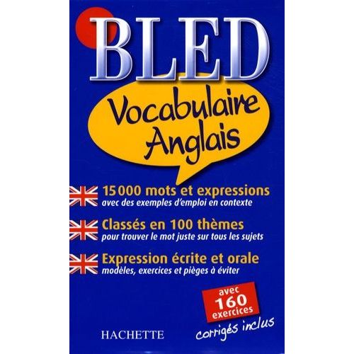 Bled Vocabulaire Anglais