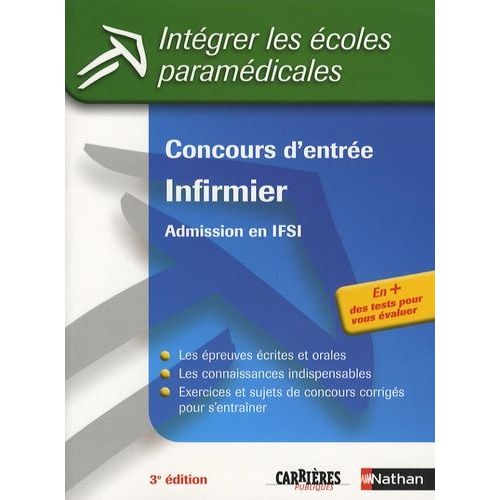 Concours D'entrée Infirmier - Admission En Ifsi