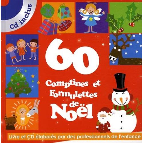 60 Comptines Et Formulettes De Noël - (1 Cd Audio)