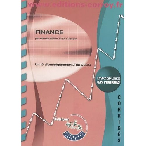 Finance Ue 2 Du Dscg - Corrigés