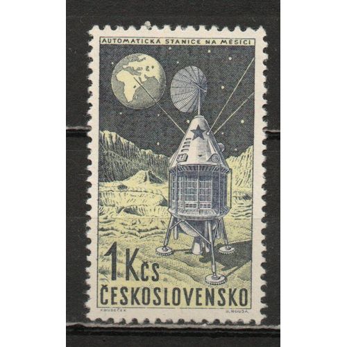 Timbre-Poste De Tchécoslovaquie