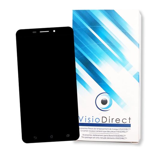 Visiodirect® Ecran Complet Pour Asus Zenfone 3 Laser Zc551kl Z01bdc 5.5" Noir Téléphone Portable Vitre Tactile + Écran Lcd