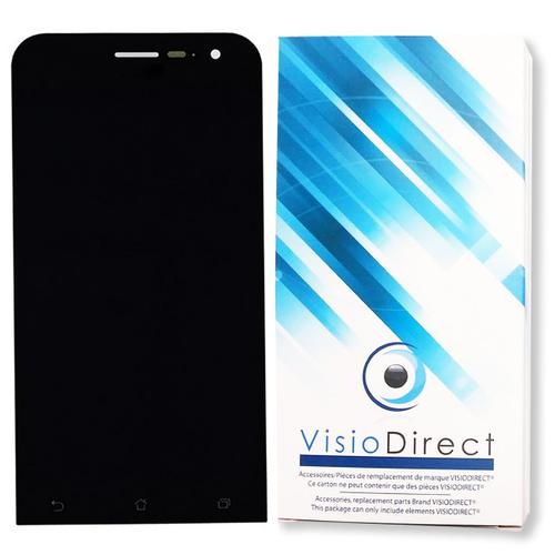 Visiodirect® Ecran Complet Pour Asus Zenfone 2 Ze500cl Z00d 5" Noir Téléphone Portable Vitre Tactile + Écran Lcd