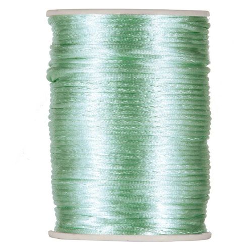 BOBINE CORDON QUEUE DE RAT 2MMX100M VERT