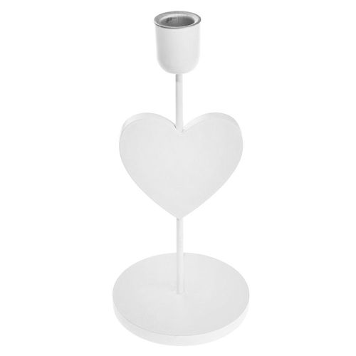 CHANDELIER BOIS CUR Ø10CM 23.5CM BLANC