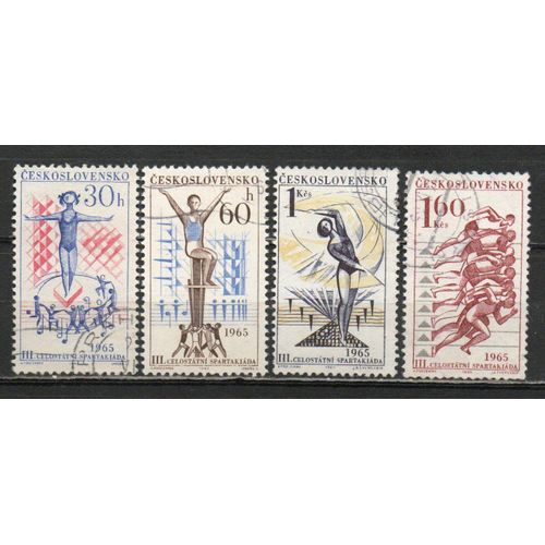 Timbre-Poste De Tchécoslovaquie