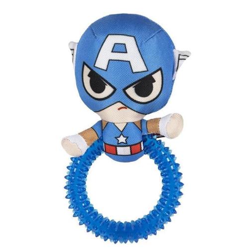 Jouet Pour Chien Jouet De Dentition Avengers Captain America Rond Picots