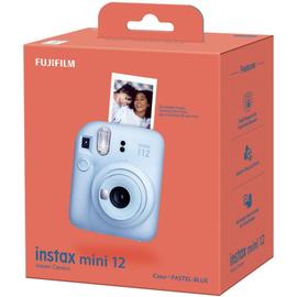 Appareil photo instantané Fujifilm Pack Noel Instax Mini 12 Bleu + Pack  film Instax Mini 10 vues + Guirlande Led Multicolore sur