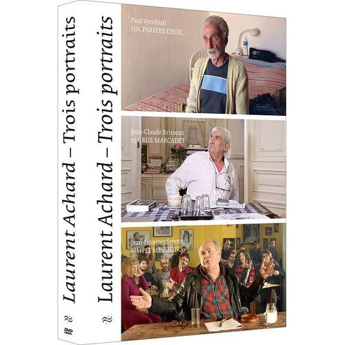 Laurent Achard - Trois Portraits - Édition Livre-Dvd