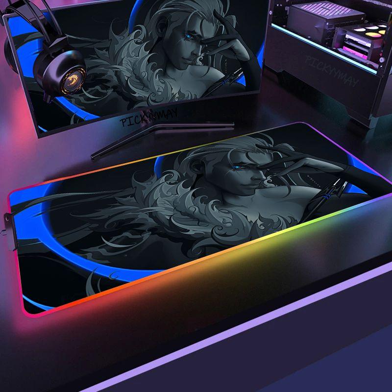 Hero of may and Magic 3 RGB – tapis de souris et clavier pour