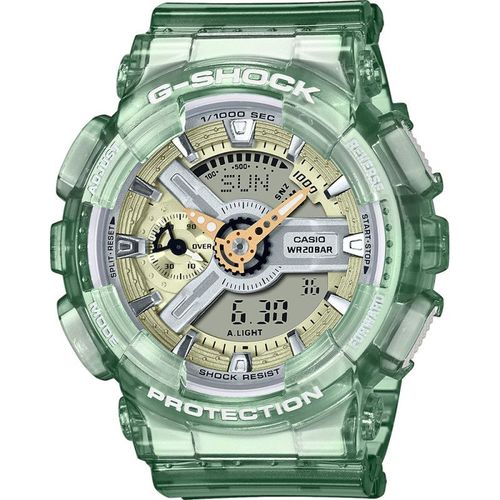 Casio Montre Transparent Analogique - Digital Hommes G-Shock Gma-S110gs-3aer
