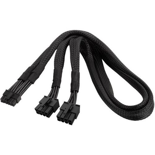 Silverstone 2x 8-pin Eps Zu 12-pin Gpu-kabel Für Modulare Netzteile