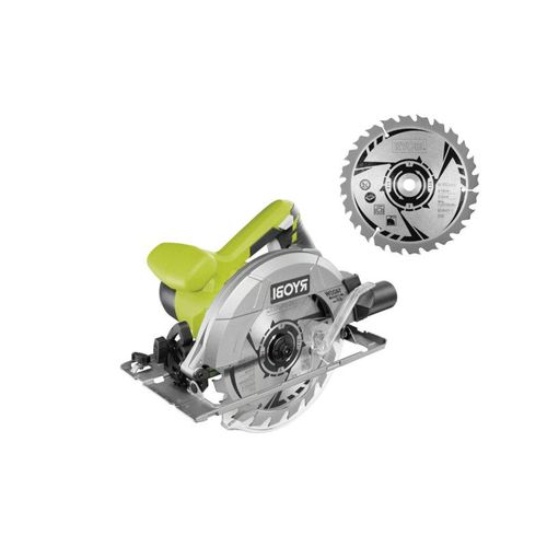 Pack RYOBI Scie circulaire RCS1400-G - 1400W - 66mm - lame CSB190A1 - 190mm - 24 dents