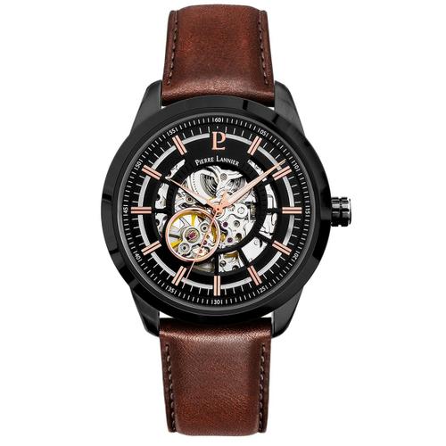 Montre Homme Pierre Lannier En Cuir Marron