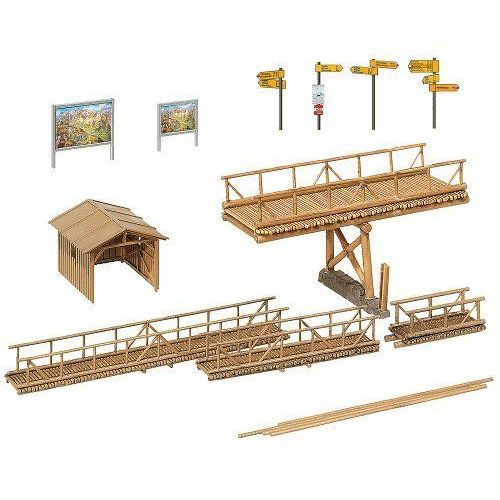 Modélisme Accessoires De Décor Ho - Accessoires De Sentiers De Randonnée-Faller