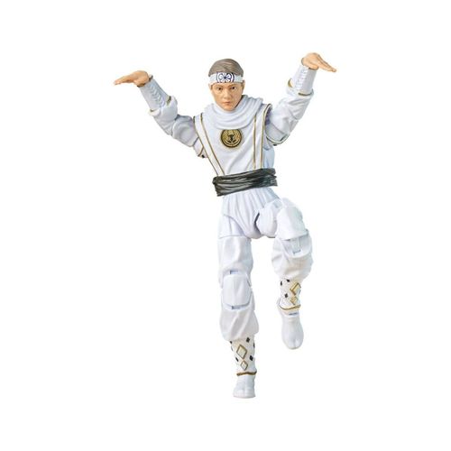 Hasbro Power Rangers Lightning Collection Mighty Morphin X Cobra Kai Daniel Larusso Morphed White Crane Ranger