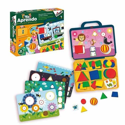 Diset Yo Aprendo Formes Et Couleurs Jeu Éducatif Pour Enfants Partir De 3 Ans