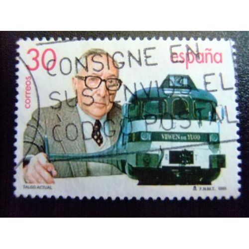 31 Espagne 1995 / Train À Grande Vitesse Talgo / Edifil 3347 Fu Yvert 2939 Fu