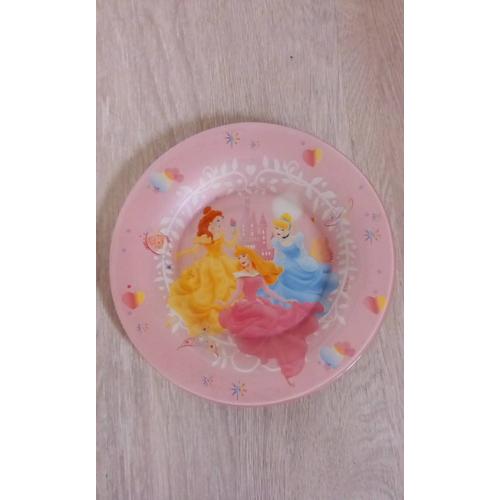 Assiette Plate Princesses Disney 