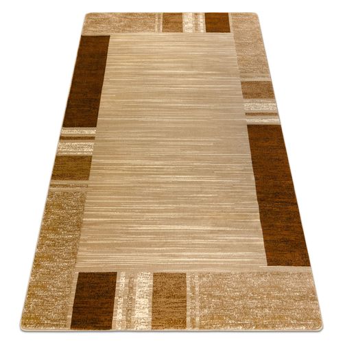 250x350 Cm Tapis Royal Fb23 Cadre - Beige / Crème