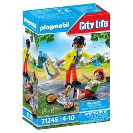 Playmobil 4941 Family Fun Maman et enfants à la plage Oeuf de Pâques  Surprise - Playmobil