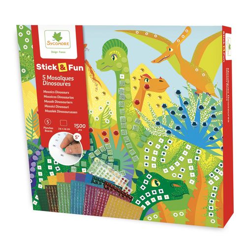 Sycomore Stick'n Fun - Gm Mosaïques - Dinosaures