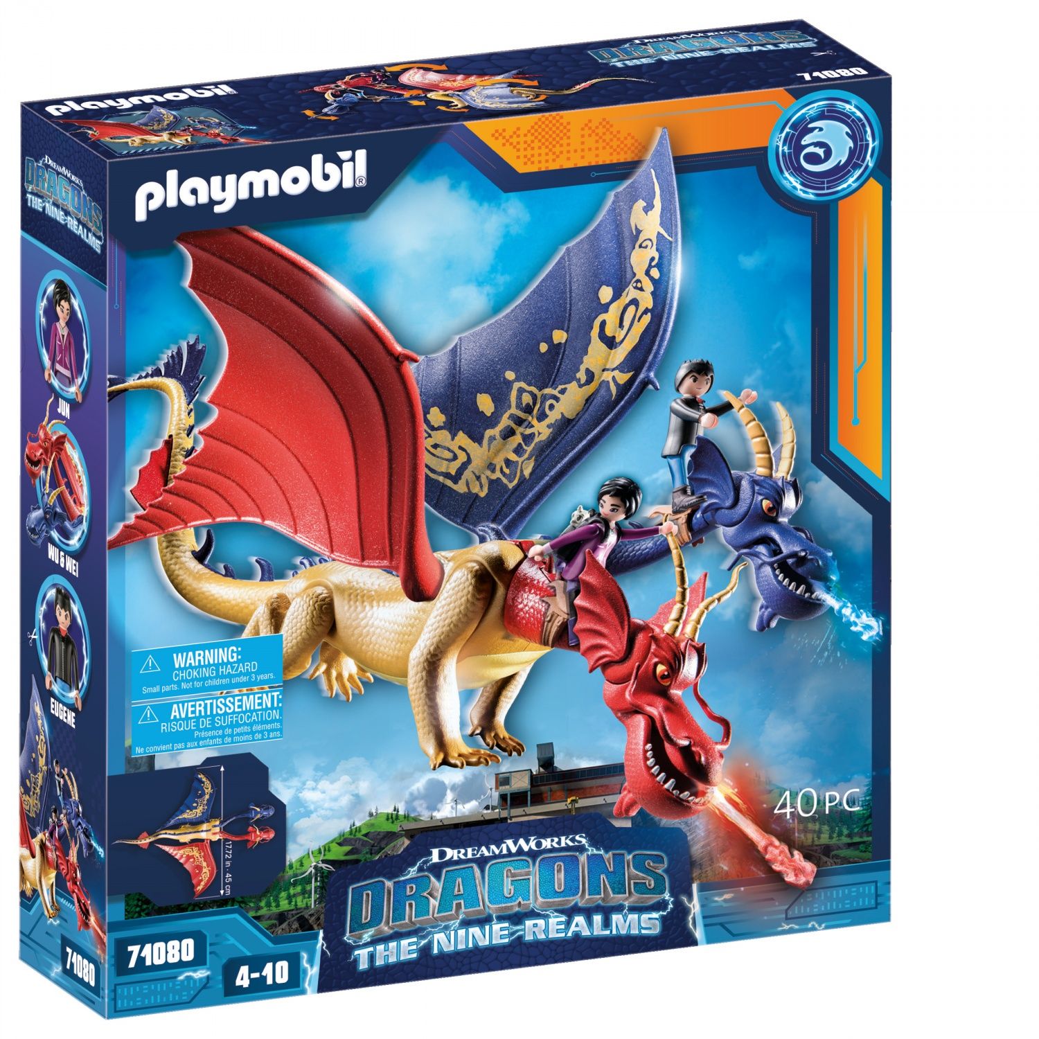 Playmobil 71080 - Dragons Nine Realms: Wuwei & Jun - 3