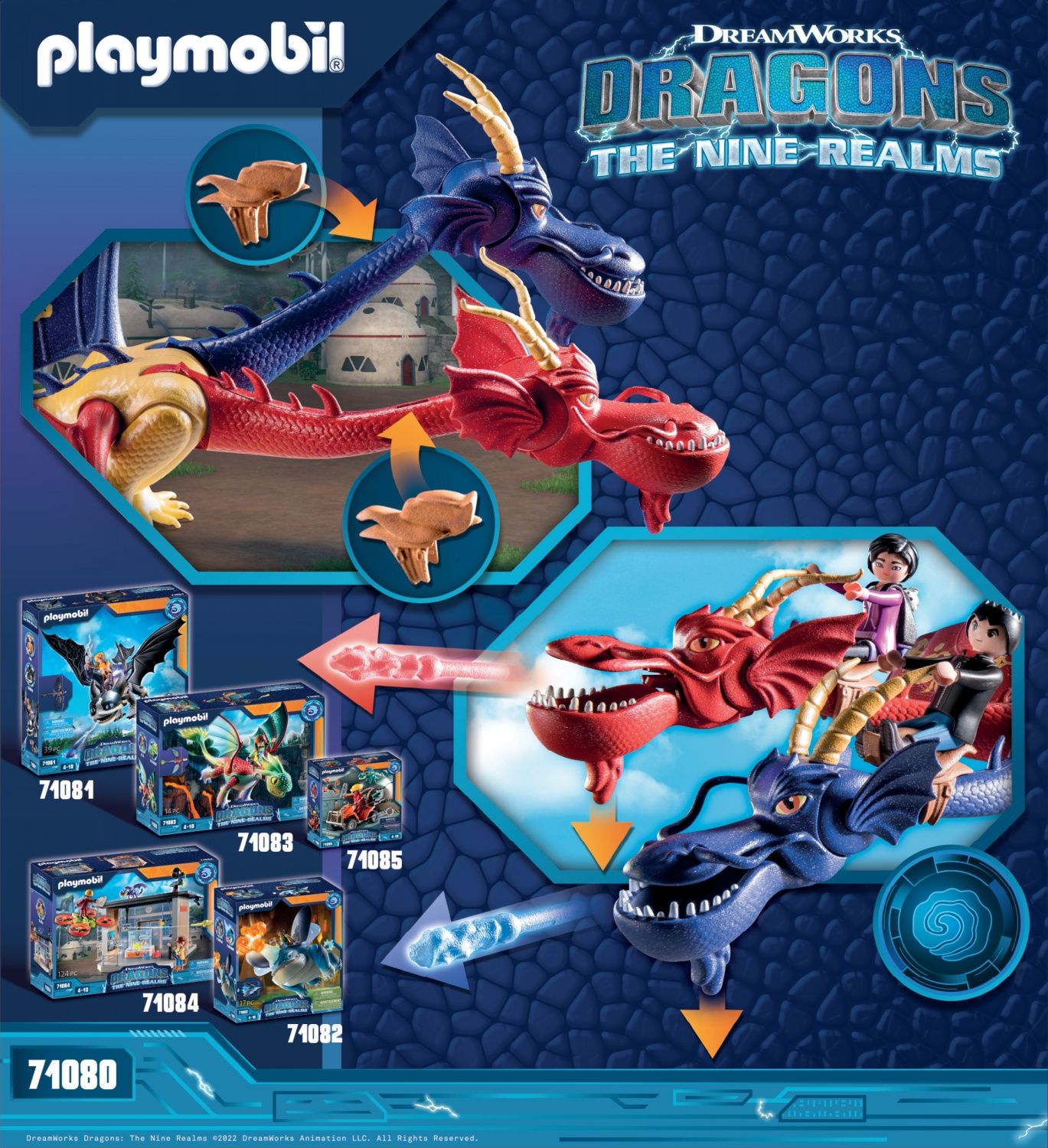 Playmobil 71080 - Dragons Nine Realms: Wuwei & Jun - 4
