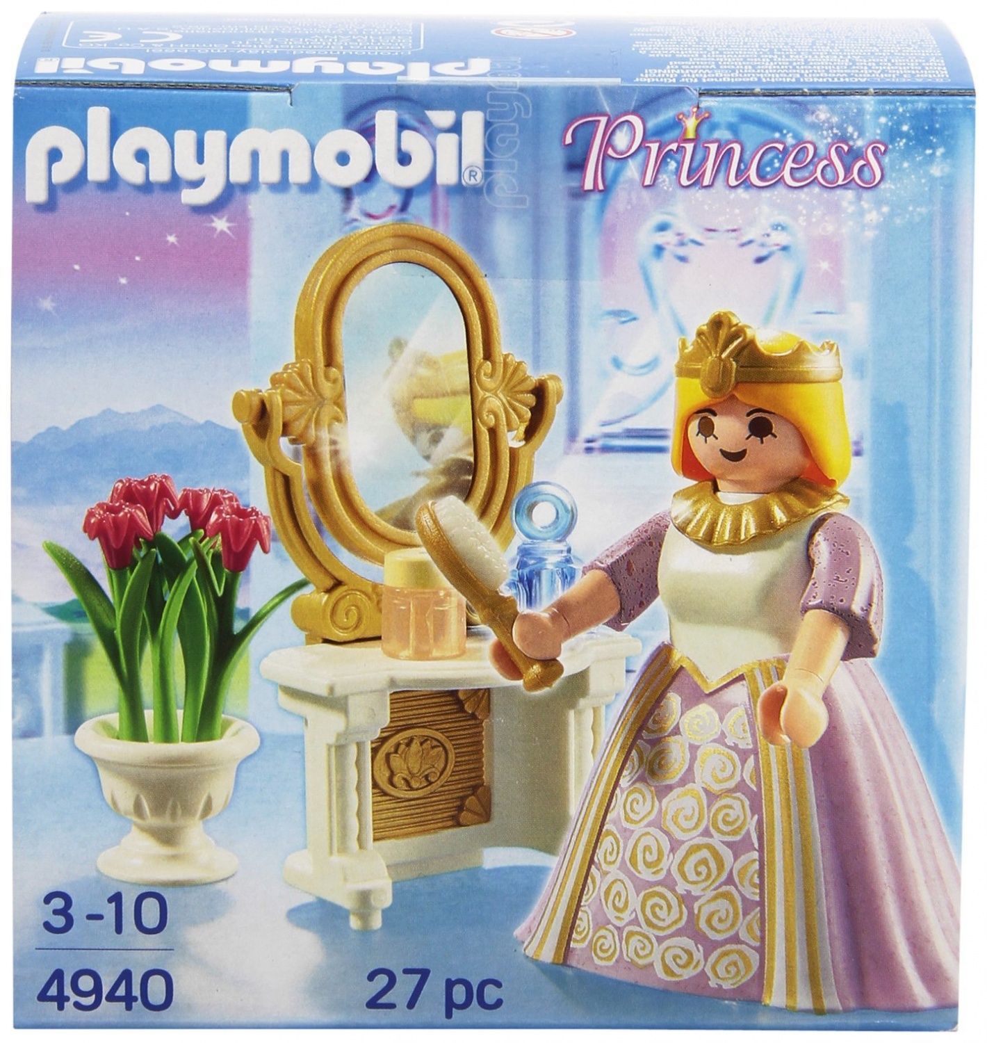 Playmobil Les Oeufs De P�ques 4940 - Princesse Avec Coiffeuse - 4