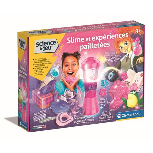 Science & Jeu Fun Slime Et Expériences Pailletées