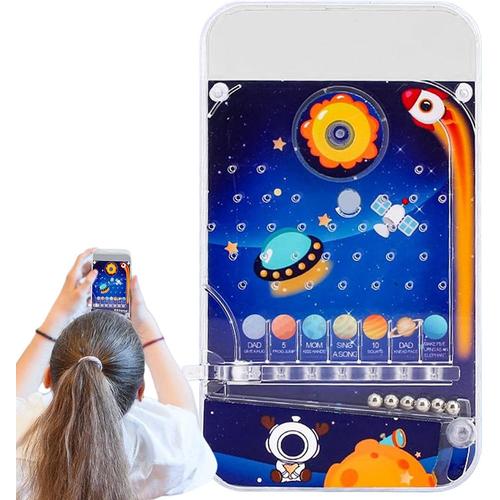 Flipper Pour Enfants # Nouveauté Pocket Pinball Toy Funny Party Games Machine,Jouets Interactifs De Bataille De Machine De Jeu De Table, Flipper De Poche De Jouet De Table Préscolaire Pour Le